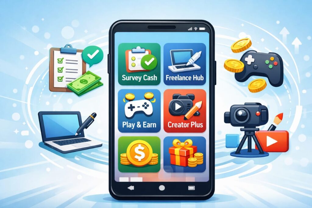 mobile earning apps- make money from smartphone