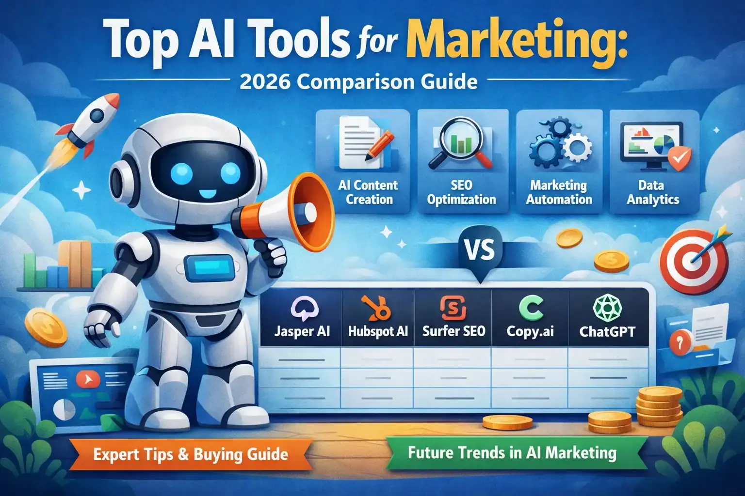 Top AI Tools for Marketing